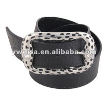 Women's Plain PU Belt Western Rhinestone Belts For Women